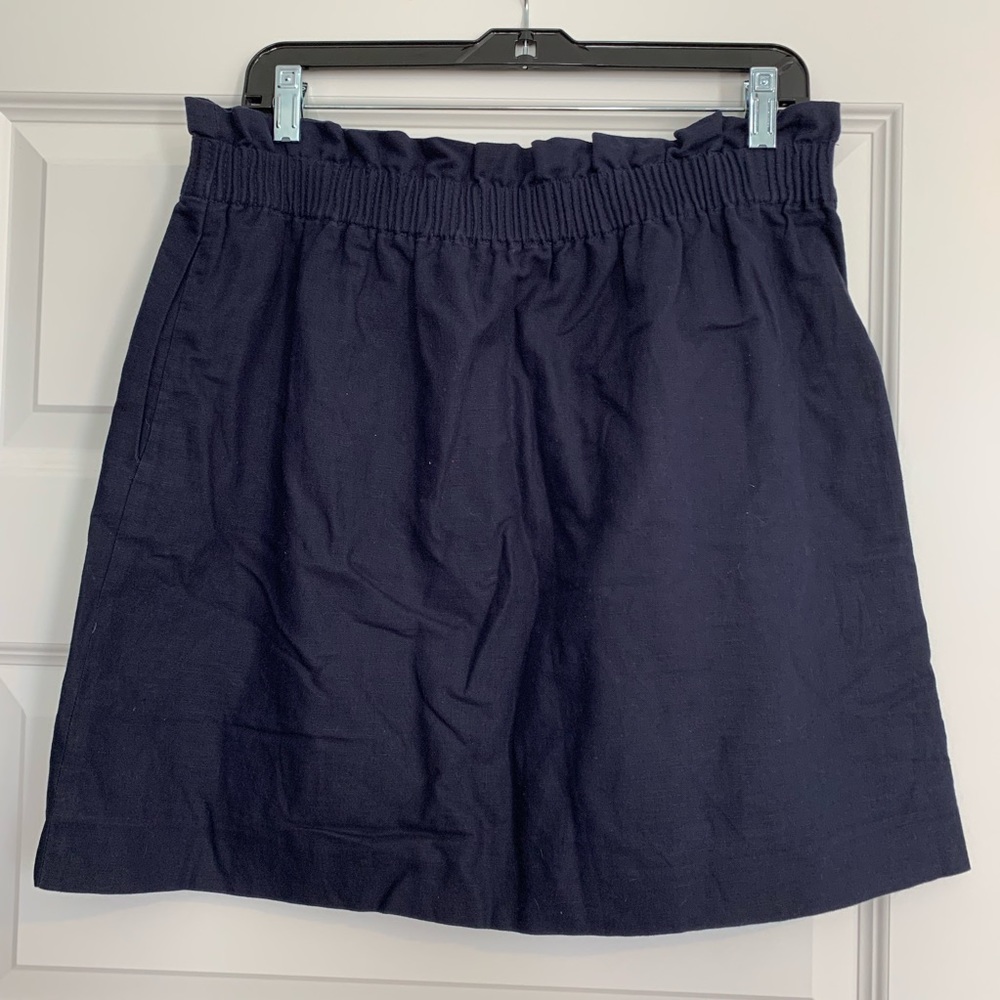 J. Crew Navy Skirt!